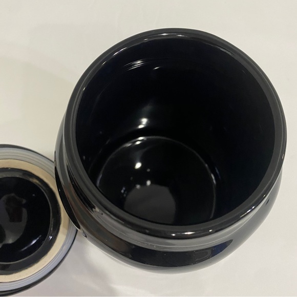 Rae Dunn Cat Beware tall storage ceramic canister - halloween - holiday - Picture 7 of 11